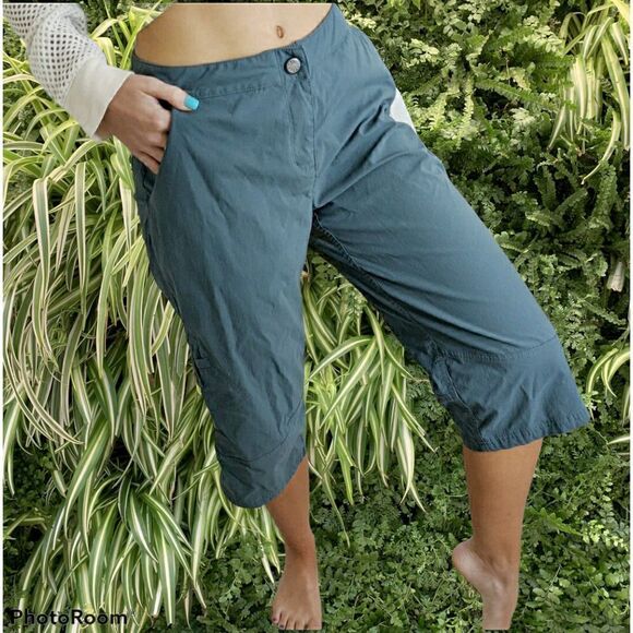 Royal Robbins flat front nylon hiking capris sz 6 - Picture 3 of 10